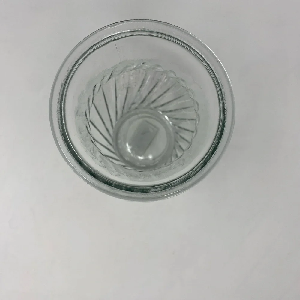 Elegant Clear Glass Vase